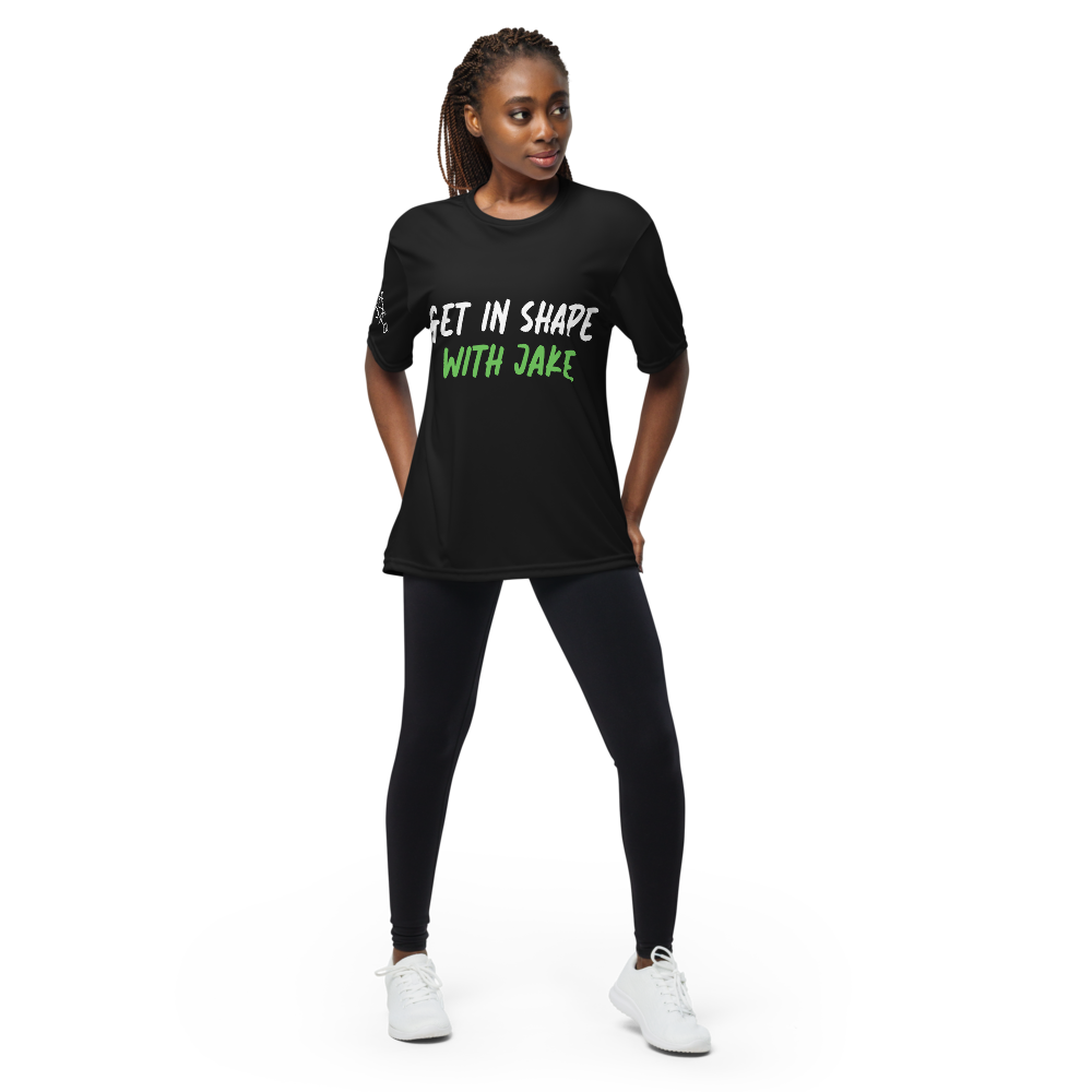 Unisex performance crew neck t-shirt